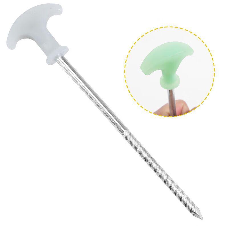 OEING Outdoor Portable Camping Tent Screw Pegs