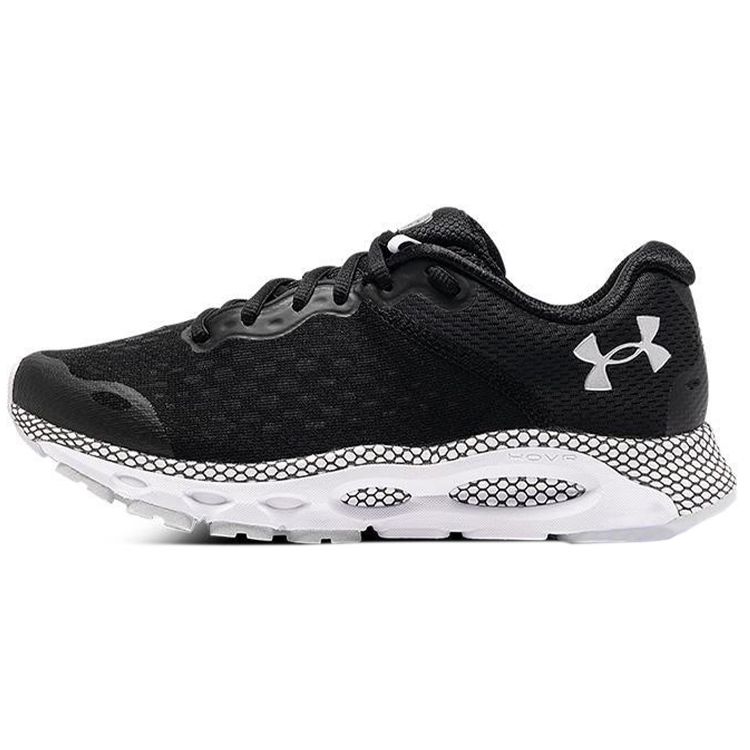 Under Armour Hovr Infinite 3 Athletic Lace-Up Mesh Low-Top Training Running Shoes Women Sneaker Black 3025217-001