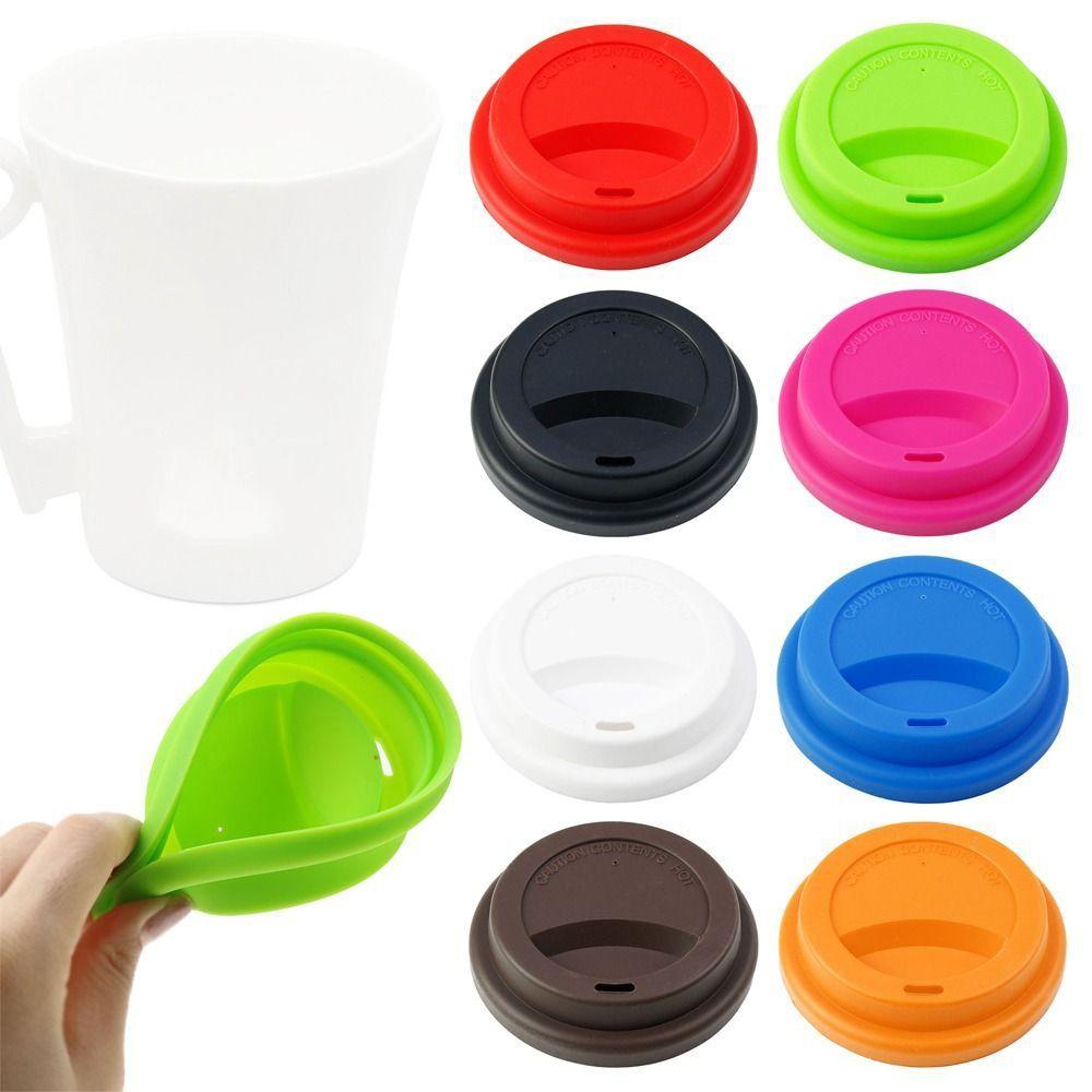 for Tea/Coffee/Milk Cup Heat Temperature Preserve Sealing Lid Cup Caps Mug Cover Cup Accessories