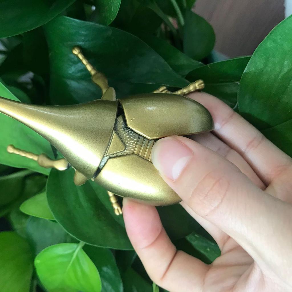 Заводная Реалистичная Игрушка-Насекомое Жук-Единорог Ползающий Образец Дошкольное Образование Просвещение Сенсорное Обучение Подарок Для
