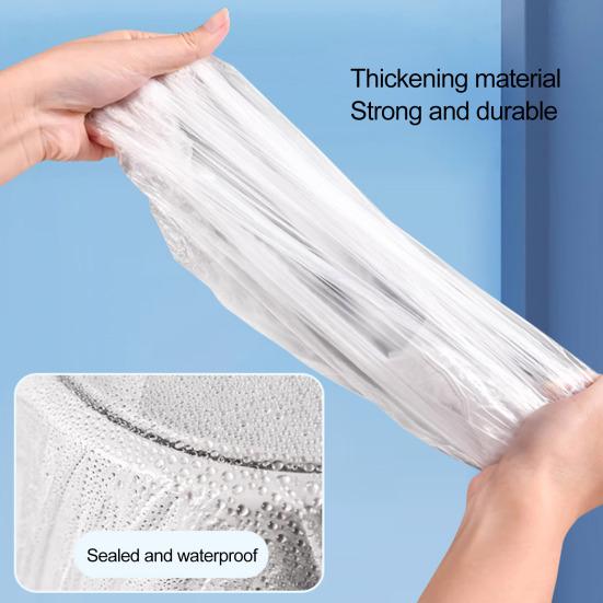 30 шт. одноразовые пылезащитные чехлы 3 размера, универсальные маслостойкие утолщенные прозрачные чехлы для тостеров и блендеров с резинкой для кухонной техники