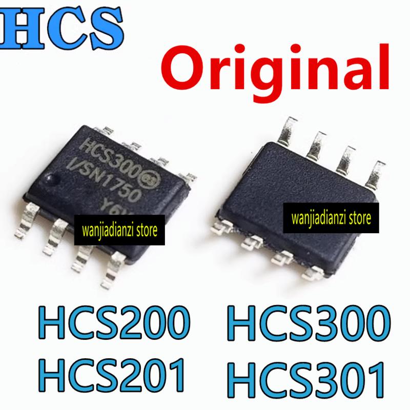 Новый оригинальный HCS300 HCS300-I/SN HCS200 HCS201 HCS301 ИС SOP8 Чип дистанционного управления для автомобиля SOP8, чип кодирования с плавающим кодом