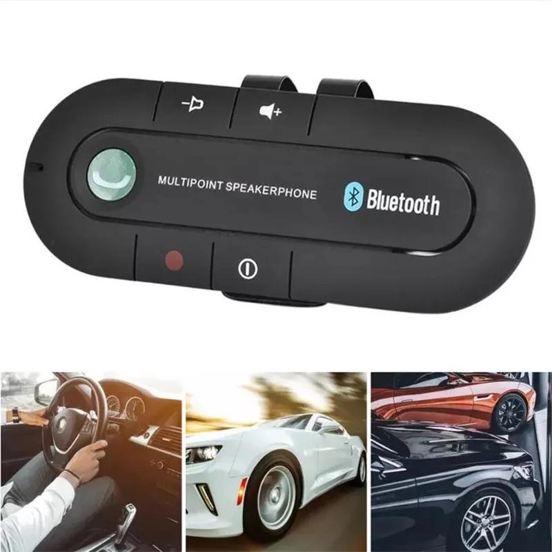 USB Bluetooth Hands Free автомобильный комплект Зарядное устройство для телефона MP3-плеер Крепление на козырек Динамик Беспроводной Bluetooth Без посторонней помощи