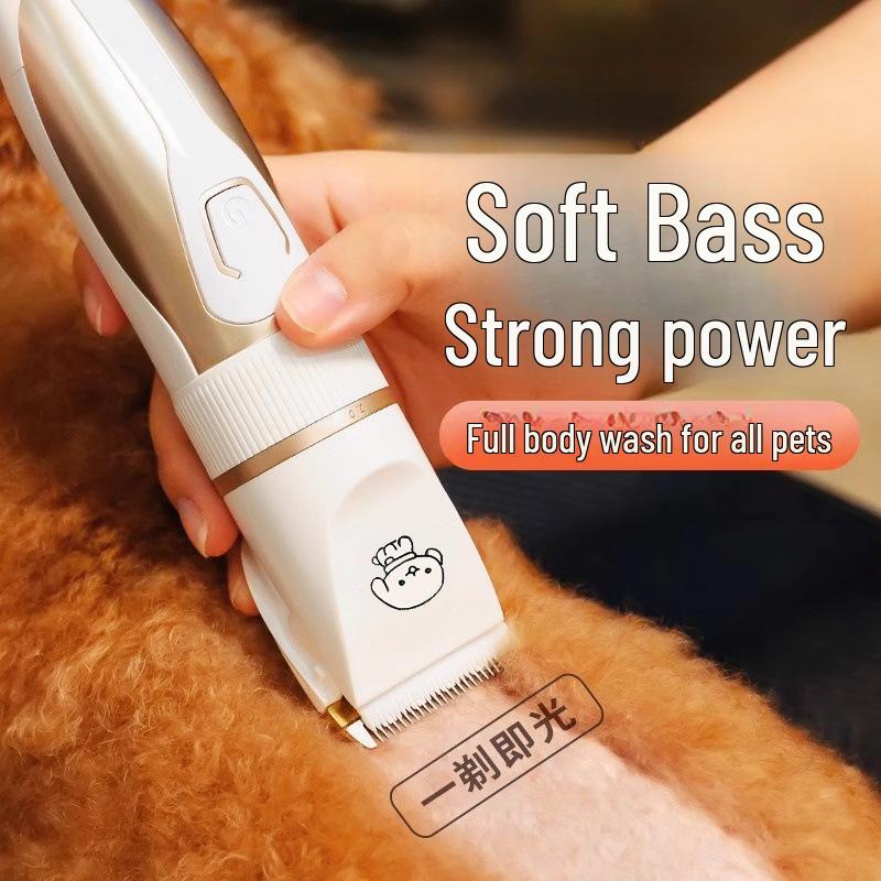 Rechargeable Pet Hair Clipper for Dogs and Cats - Electric Grooming Shaver