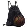 Ball Bag Backpack Case with Mesh Pocket, Water Repellent Material, Lightweight Design, Large Capacity, Ball Storage, Shoes