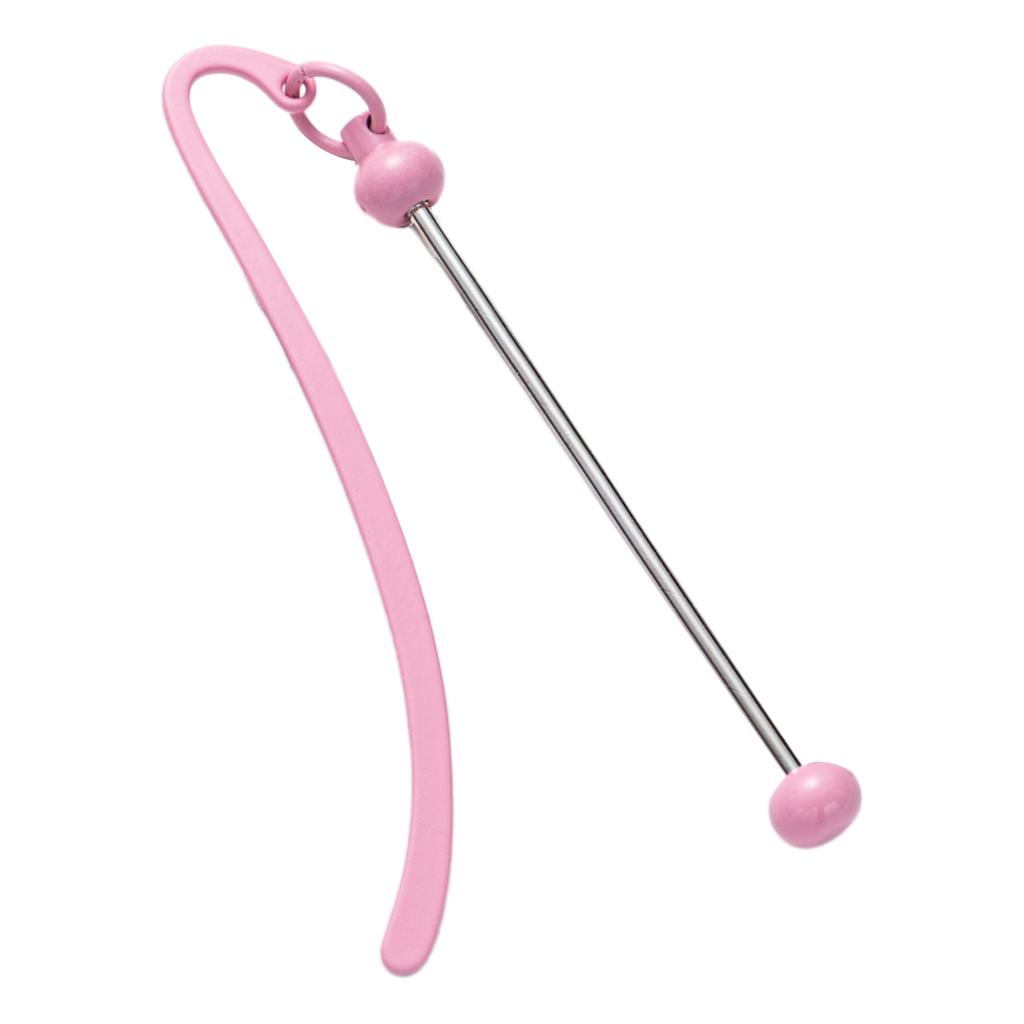 Закладки для книг с крючками из бисера своими руками, металлические маркеры для книг с длинным кулоном, аксессуары для чтения, подарок для книголюба, книжного червя