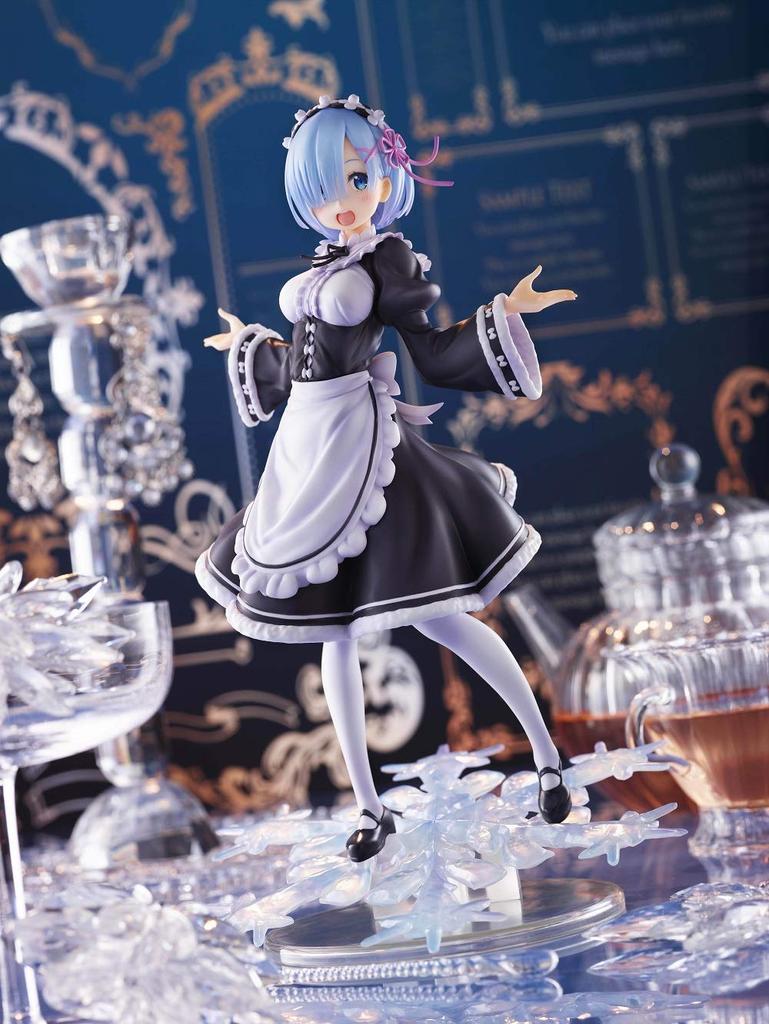 Тайто Ре:Zero Winter Maid Rem, красочная аниме-кукла из ПВХ, шедевр художника, высота 20,32 см