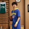 Мужская футболка Li Ning с рукавами реглан Цвет: Пепельно-шелковичный фиолетовый AHSU671-3