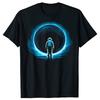 Funny Black Hole Physics Universe Graphic T Shirts Men Cotton Humor Streetwear Tee Shirt Short Sleeve Unisex Loose Clothing