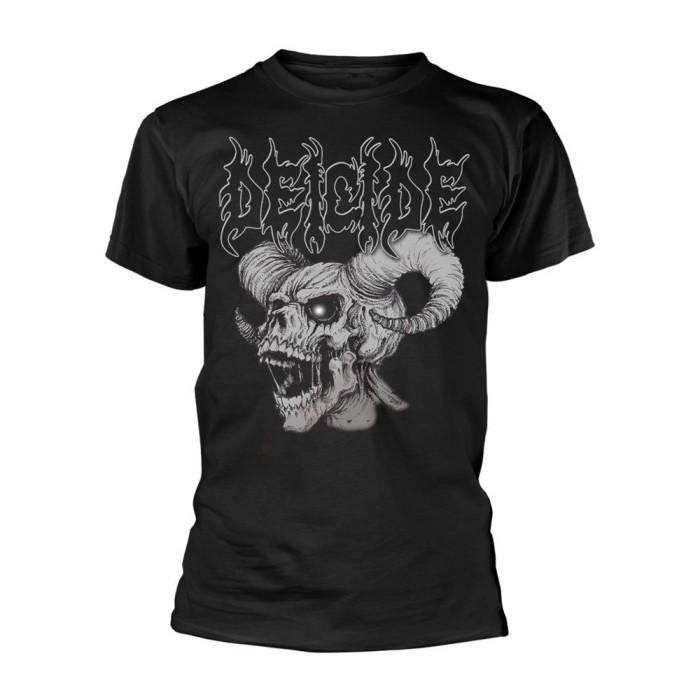 Футболка Deicide унисекс для взрослых с черепом и рогами