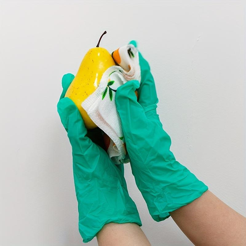 20 шт. Многоразовые салфетки из микрофибры для уборки 25x25 см с принтом, моющиеся кухонные полотенца, высокая впитываемость, быстросохнущие для домашней уборки