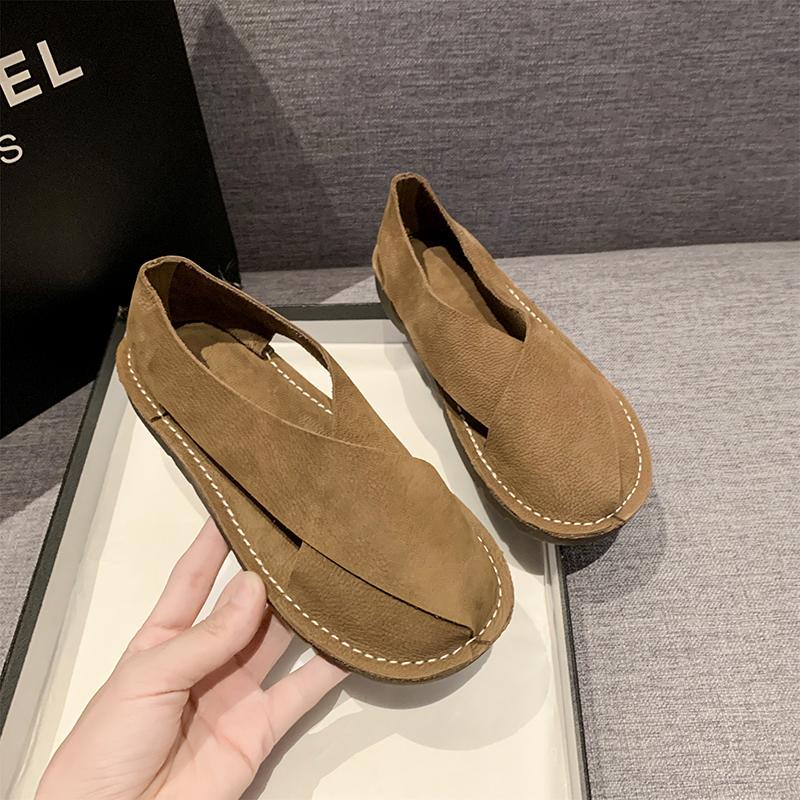 Fashion New Women Shoes Sandals Flat Low Heel Sneakers Casual Gladiator Barefoot Loafers Slip-on Summer Spring Comfortable On Promotion