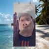 Модный принт John Pork Полотенце Сушка Полотенце для Ванны Применимо к Легкому Плаванию Кемпингу Йоге Пляжу Вне