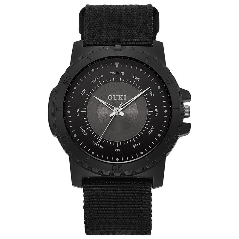 Модные мужские нейлоновые часы Роскошные кварцевые наручные часы Деловые часы для мужчин Часы Лучший подарок Часы