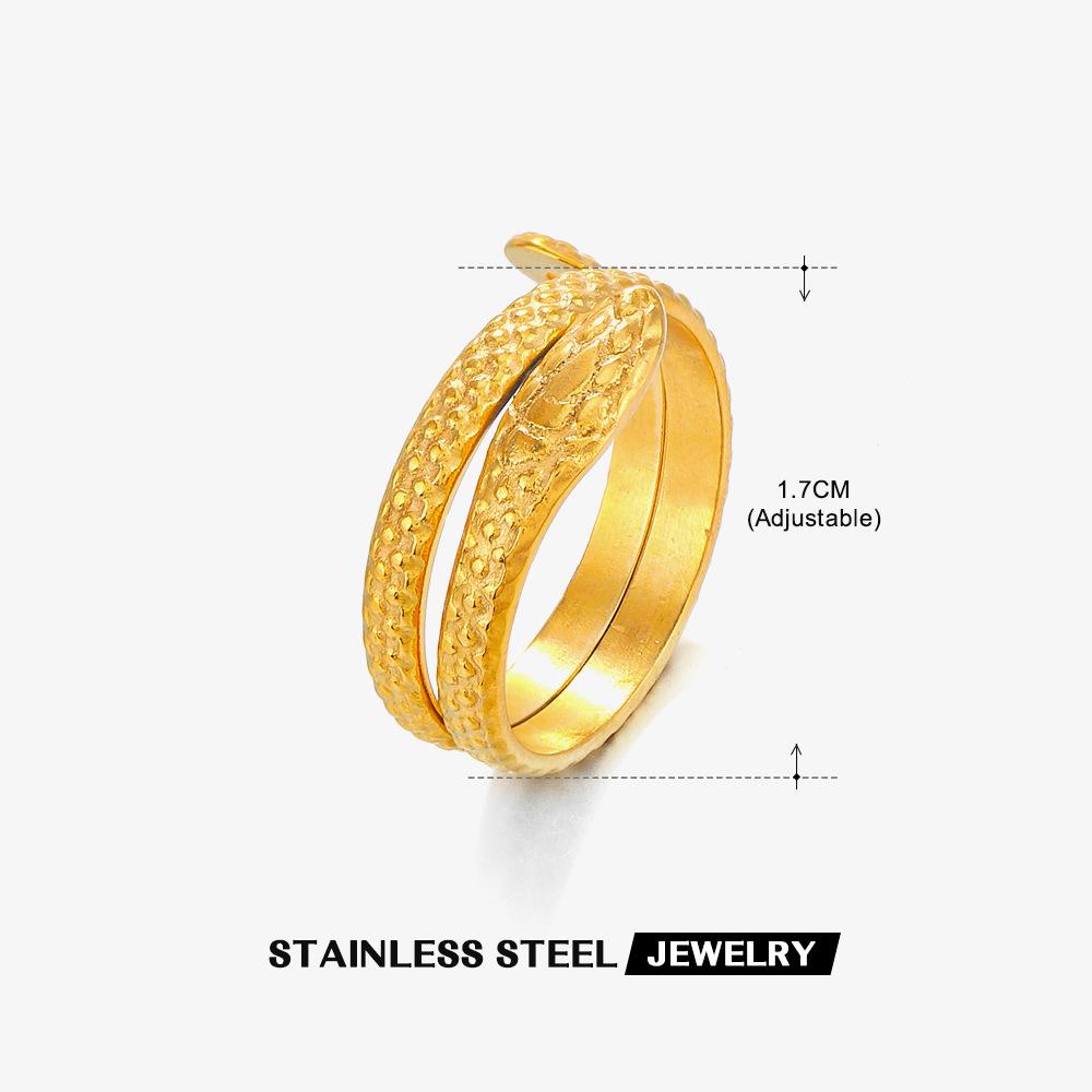 Кольцо из нержавеющей стали Геометрическое Сердце Листья для женщин Личность Трендовое Открытое Кольцо на Палец Ювелирные Изделия На Все Случаи