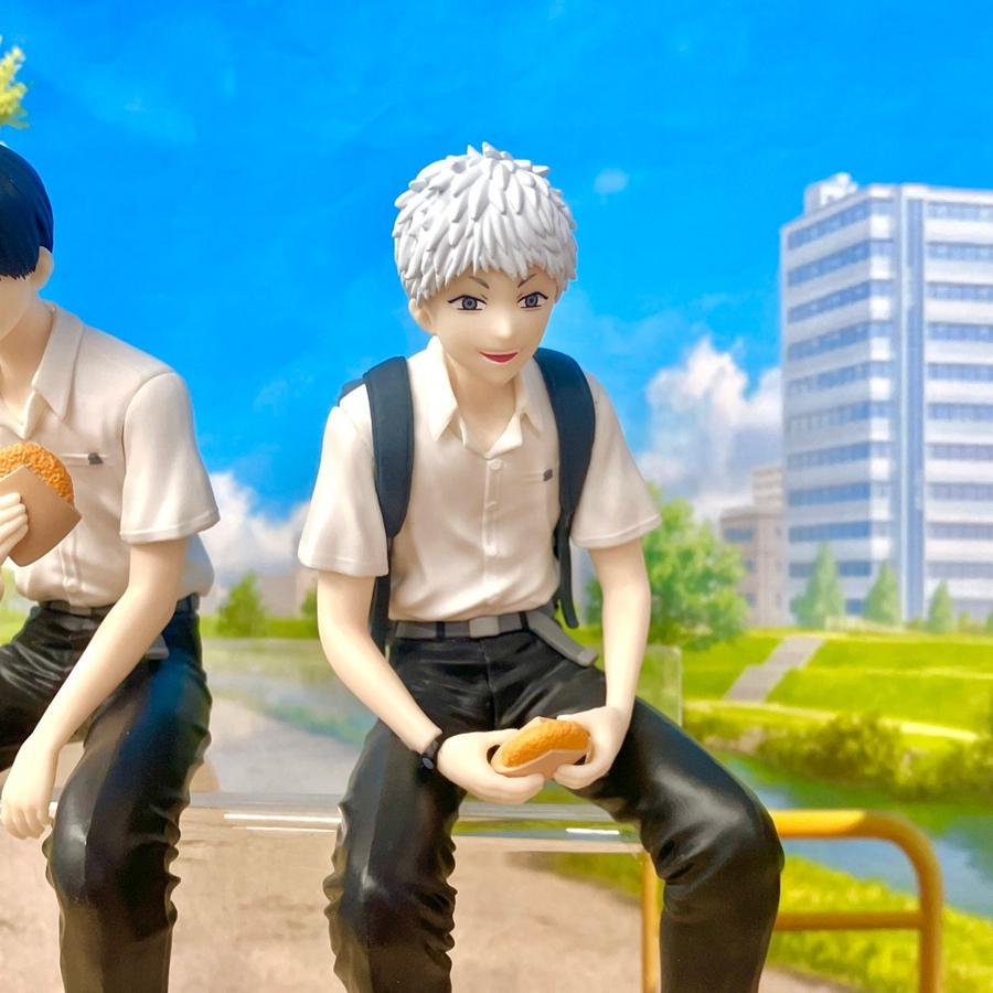 Hikaru 13.5cm/5.31in ga Shinda Natsu Anime Figure Indou Hikaru Action Figure Yoshiki Tsujinaka Figurine PVC Collection Model Toy
