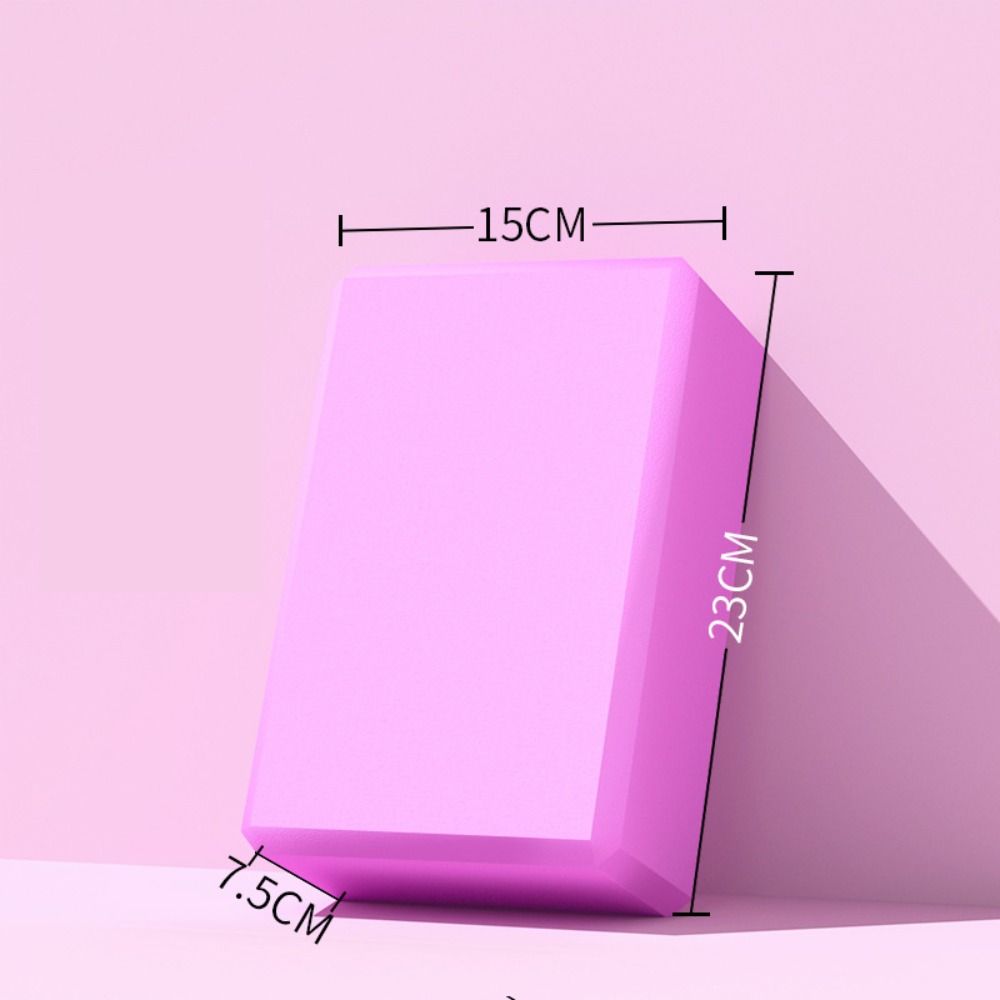 Colored Gym Foam Brick Non-Slip Pilates Bricks New Yoga Blocks Home Fitness Equipment