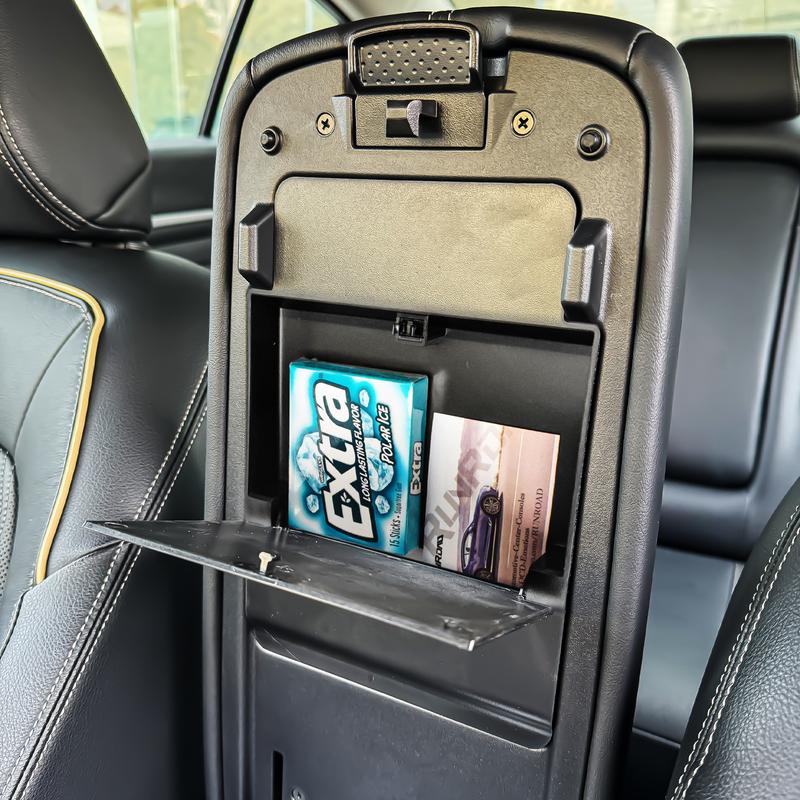 Armrest Hidden Box For 2024 Nissan Altima S/SV/SR/SL/Platinum Center Console Hidden Box ABS Organizer