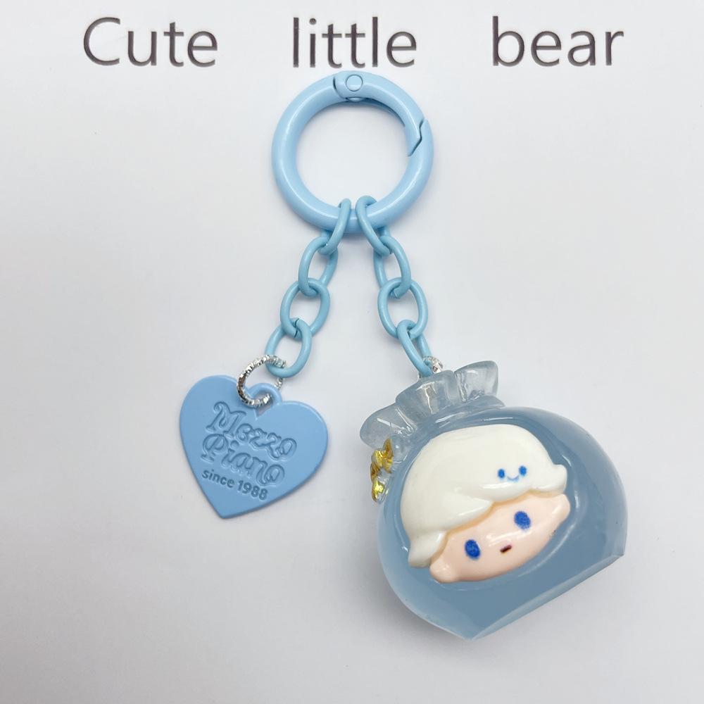 Очаровательный красочный брелок с подвеской Love и цепочкой с пружинным кольцом