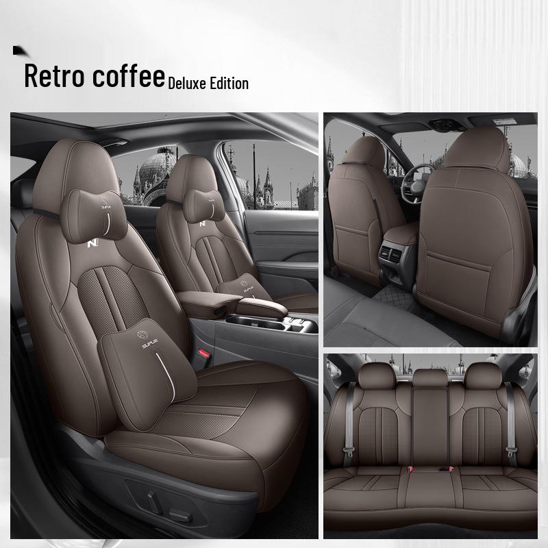 Кожаная подушка на сиденье автомобиля Sonata одиннадцатого поколения – Универсальная модель для четырех сезонов