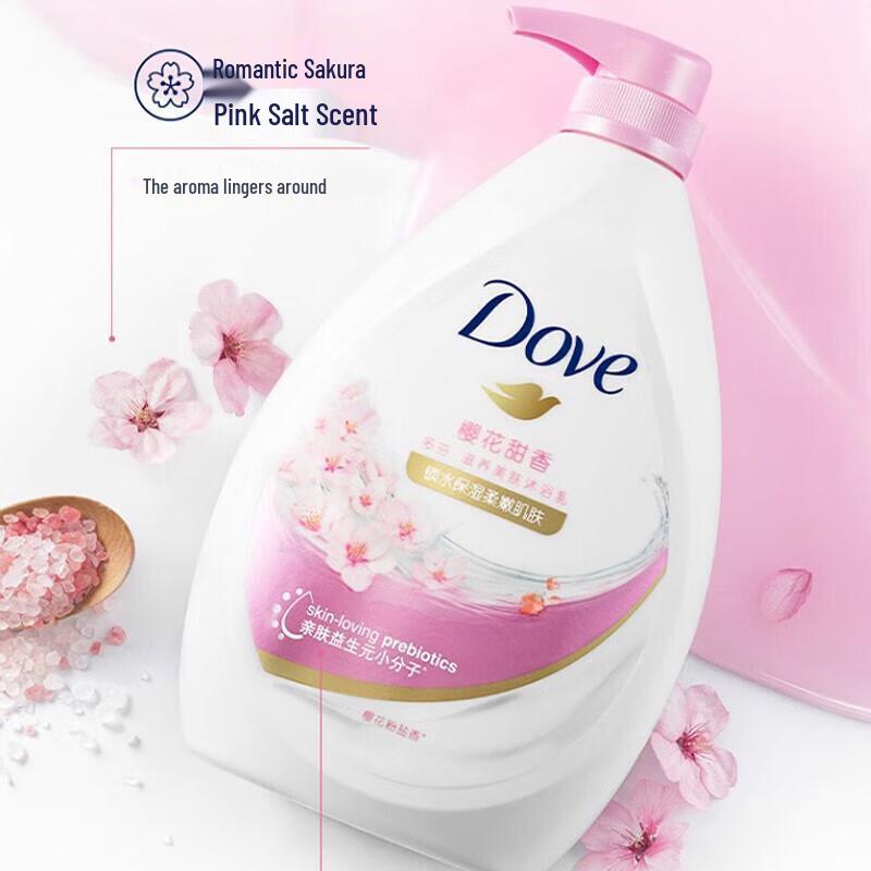 Dove Cherry Blossom & Deep Nourishment Shower Milk Set