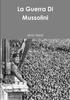 Книга La Guerra Di Mussolini