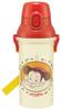 Skater Children's Water Bottle, 480ml, Direct Drinking, Plastic, One-Touch Operation, Dishwasher Safe, Made In Japan, Ghibli Totoro, Mei, Girl's