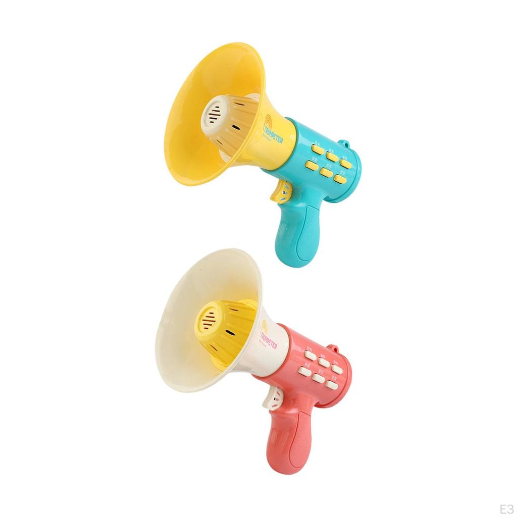 Changer Toy Amplifier Recording Megaphone Speaker Music Play Sturdy Pp Material Suitable for