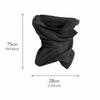 Breathable Fabric Neck Support Pillow Lightweight Foldable Neck Pillow  Long Distance Trip