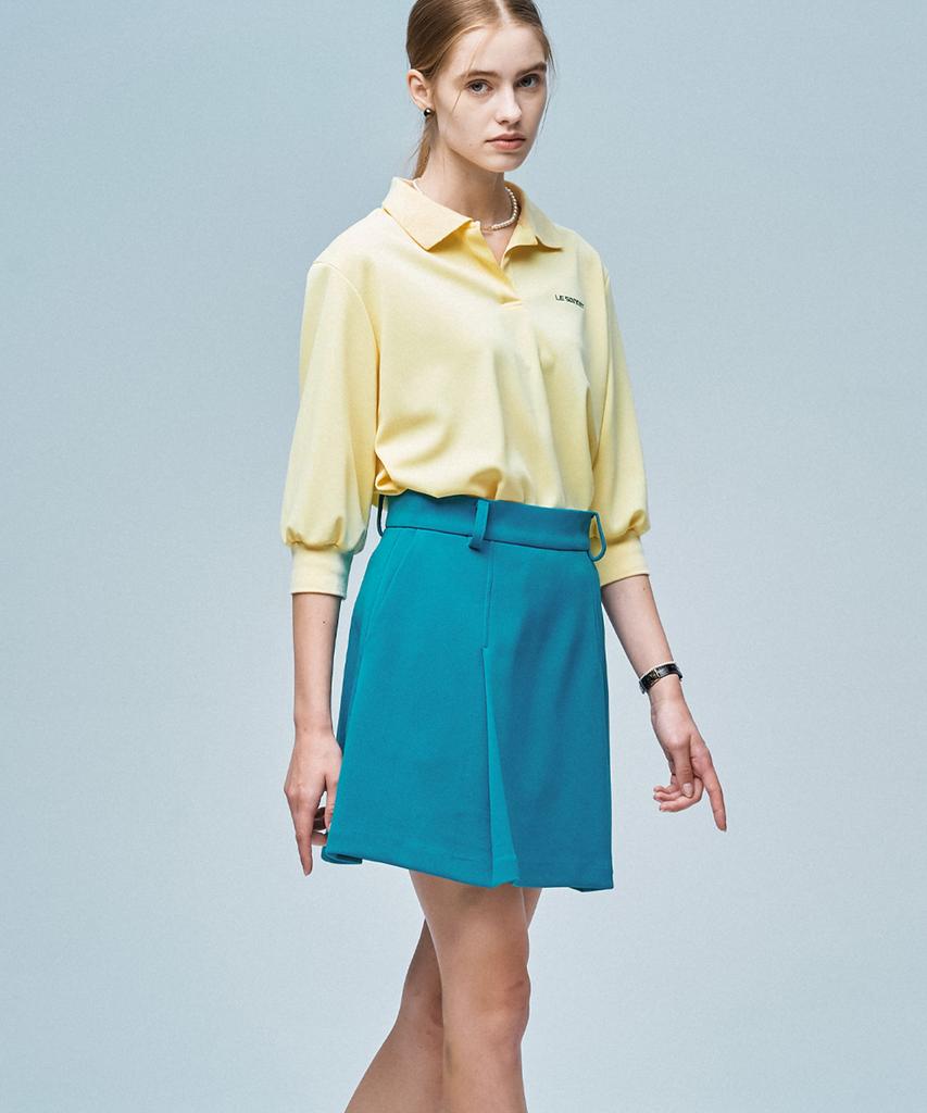 Юбка LESONNET Lily Цвет павлиний зеленый