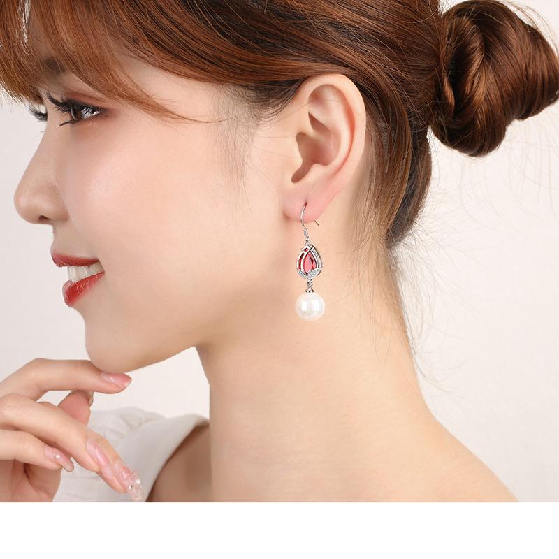 Серьги-капли Lindon из медного сплава с цирконом, серьги-капли для женщин, подарки на свадьбу