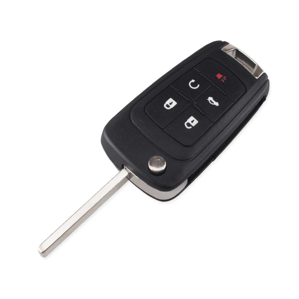 S 2/3/4/5 Кнопочный корпус выкидного ключа для Chevrolet Cruze Для Opel Astra J Corsa E Insignia Zafira Флип-чехол для автомобильного ключа