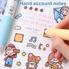 1Set 60 Color Cartoon Ballpoint Pens Soft Grip Press Multicolor Writing Pen For Drawing Writing Office School Supplie Stationery