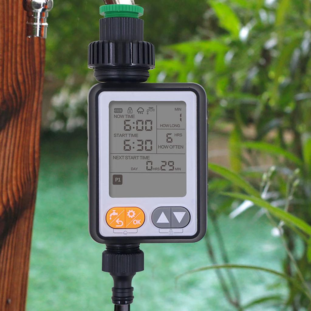 Gardening Irrigation Timer Automatic Watering Device Garden Balcony Rain Sensing Control Intelligent Irrigation System