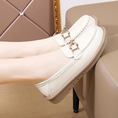 Женские повседневные дизайнерские туфли с круглым носком, плоские, нескользящие, легкие, удобные, лоферы, женские туфли-одинарки