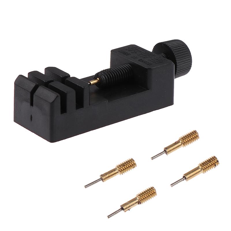 Инструмент для ремонта часов, металлический стальной ремешок, набор из 5 предметов для перехвата длины ремешка