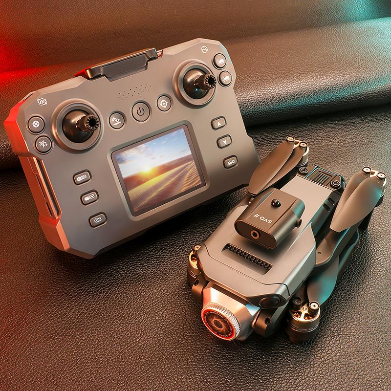 Новый K6 Max Версия с ЖК-экраном 4K HD Камера Бесколлекторный двигатель Дрон Обход препятствий Складной квадрокоптер Дрон Игрушка на радиоуправлении