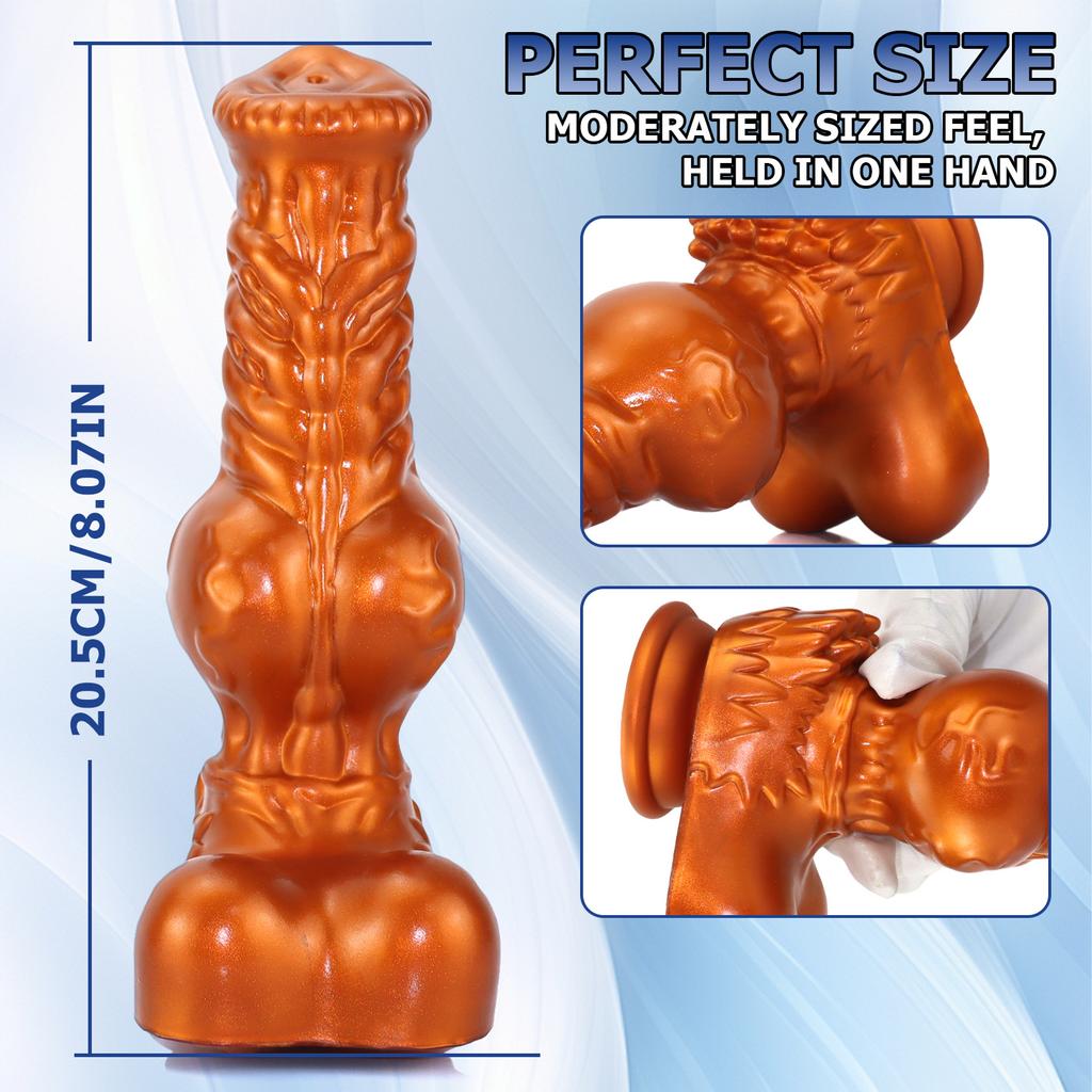 Силиконовый Ди лдо Симуляция Инопланетянина Собачий Ди лдо Ди лдо Женская Мастурбация Оргазмическая Палочка Взрослый Секс-Игрушка