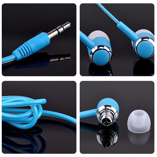 Потостойкие проводные наушники стерео с аудиоразъемом 3,5 мм и звуком высокой четкости