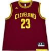X NBA Collaboration Cleveland Cavaliers James 23 REP Print Pullover Round Neck Comfortable Basketball Jersey Unisex Jersey 7818A-327-AEB2581