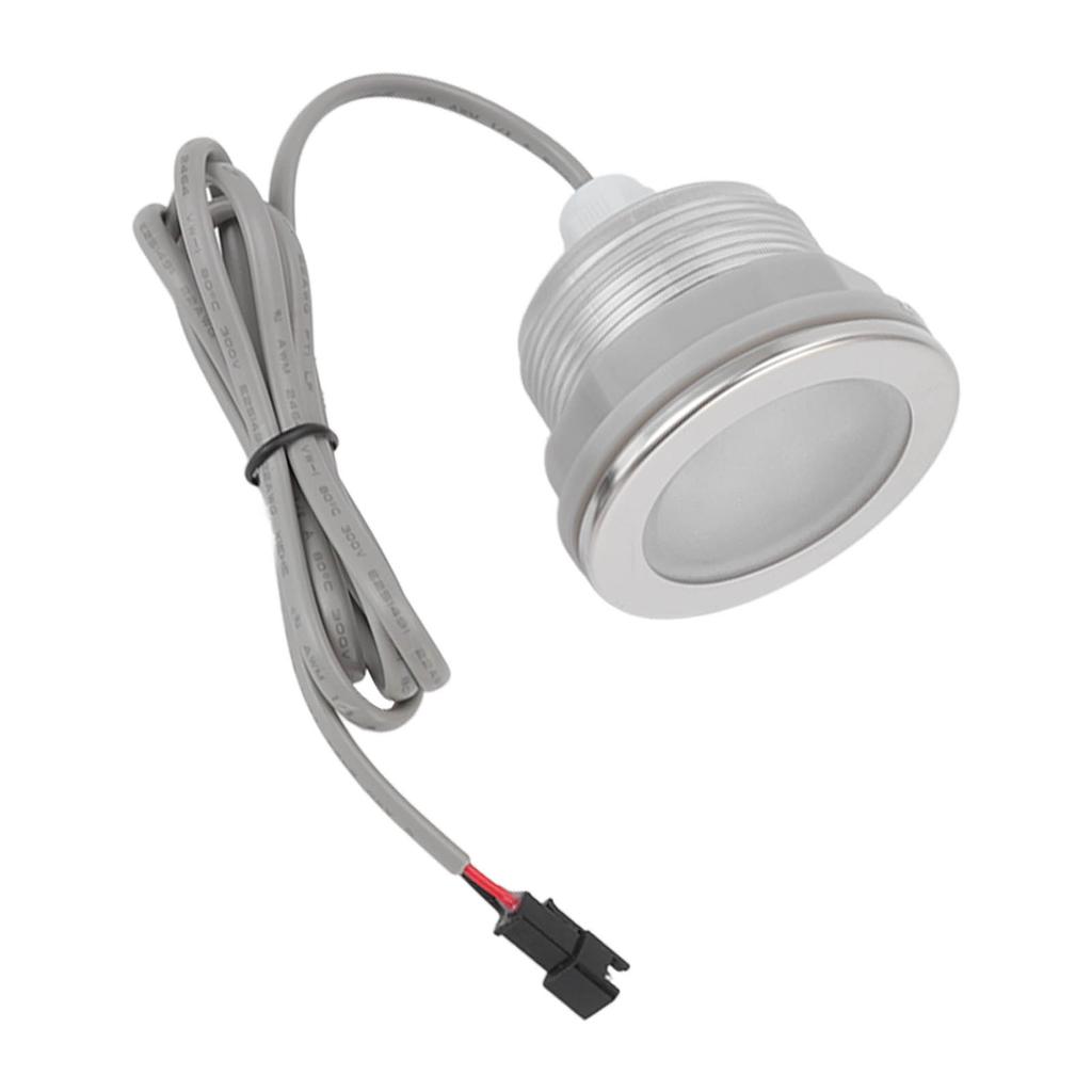 Underwater LED Bath Light Stainless Steel Colorful Frosted Surface Submersible LED Pool Lights for