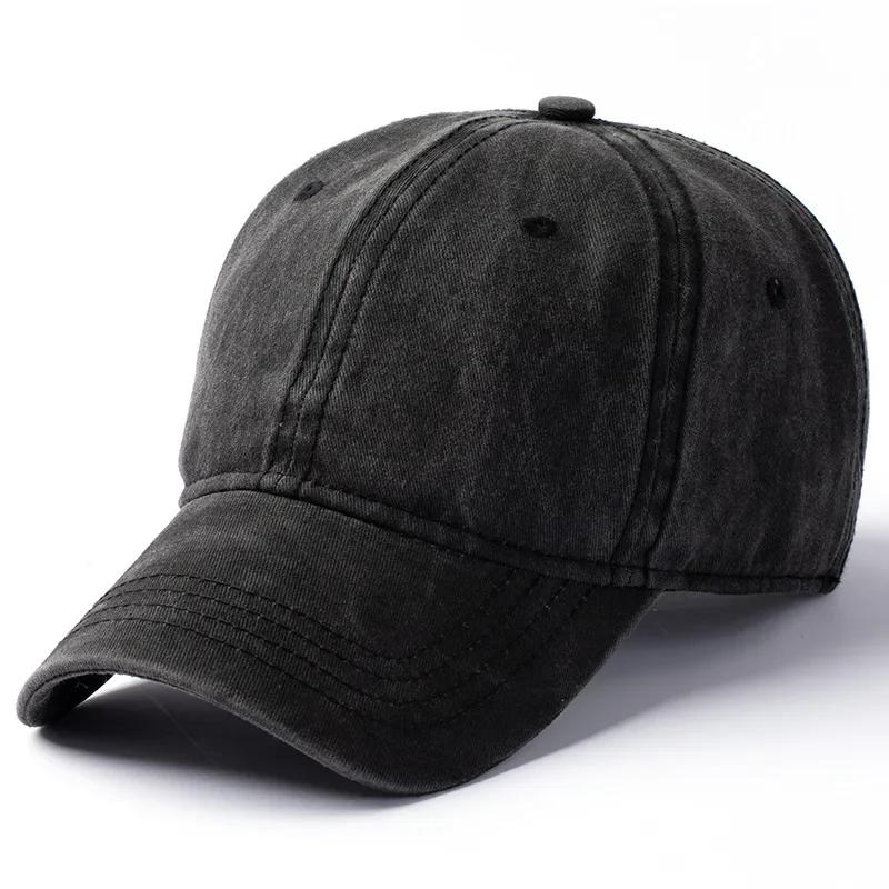 Стирка Бейсбольных Кепок XXL Большого Размера 63см Snapback Однотонная Кепка Папы Для Улицы Повседневная Спортивная Кепка Мужские Кепки Большого Размера Ваш Логотип