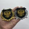 Автомобильные наклейки персонализированные и креативные металлические наклейки для защиты от царапин наклейки на крышку бензобака флаг России значок на багажник модифицированный значок орла