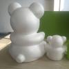 20/15 см медвежонок из пенопласта моделирование DIY ремесло украшения для вечеринки на день Святого Валентина поставки подарок