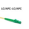 3.0mm 15M LC APC  To LC APC Fiber Cable for Simplex 9/125 LC To LC Patch Cable