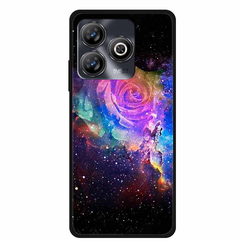 Phone Case For ZTE Blade A75 4G Back Cover Case Shockproof Black Silicone Soft Funda For ZTE Blade A75 4G Case A 75 6.6" Coque