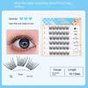 Makeup Self-adhesive Lash Clusters DIY False Eyelash Clusters Glue Free Fake Lashes  Women/Girls