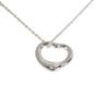 [Б/у] TIFFANY/Tiffany 925 Open Heart Подвеска/ожерелье [g358-1]