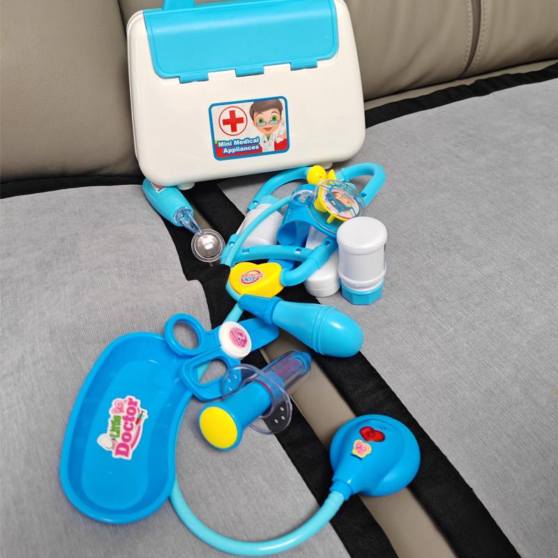 Докторские игрушки для детей 15 шт. Набор для ролевых игр доктора Детские медицинские стоматологические инструменты Стетоскоп Развивающая игрушка Подарок для мальчика и девочки