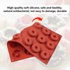 18 Grids 3D Donuts Baking Pan Moulds Silicone DIY Donut Pastry Decorating Mold Kitchen Cake Chocolate for Birthday Party